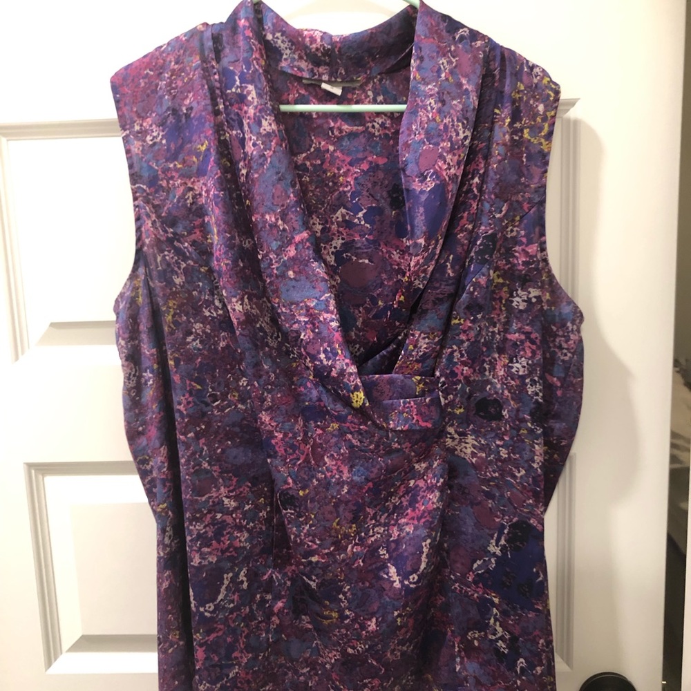 Women’s Plus Size Silk Dress Shirt